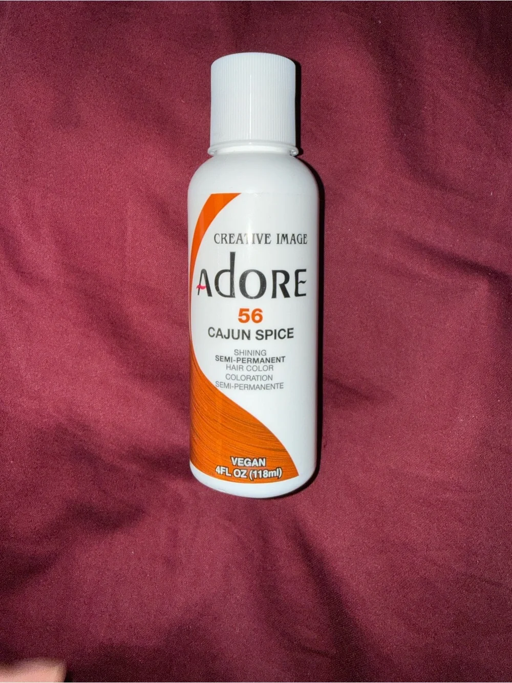 Adore Semi-Permanent Hair Color 56 Cajun Spice - Orange